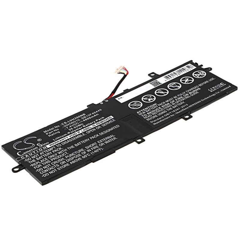Li-polymer Battery Fits Lenovo, Thinkpad Helix 2 7.4v, 4800mah Notebook & Laptop Cameron Sino Technology Limited