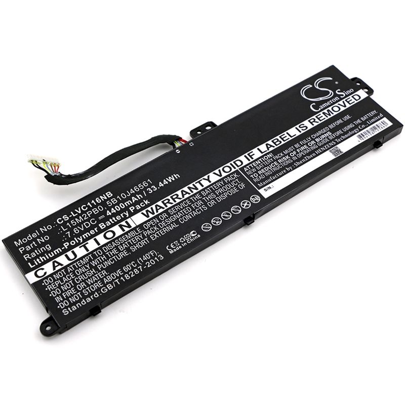 Li-Polymer Battery fits Lenovo, 100s-11iby, chromebook 11.6 7.6V, 4400mAh Notebook & Laptop Cameron Sino Technology Limited