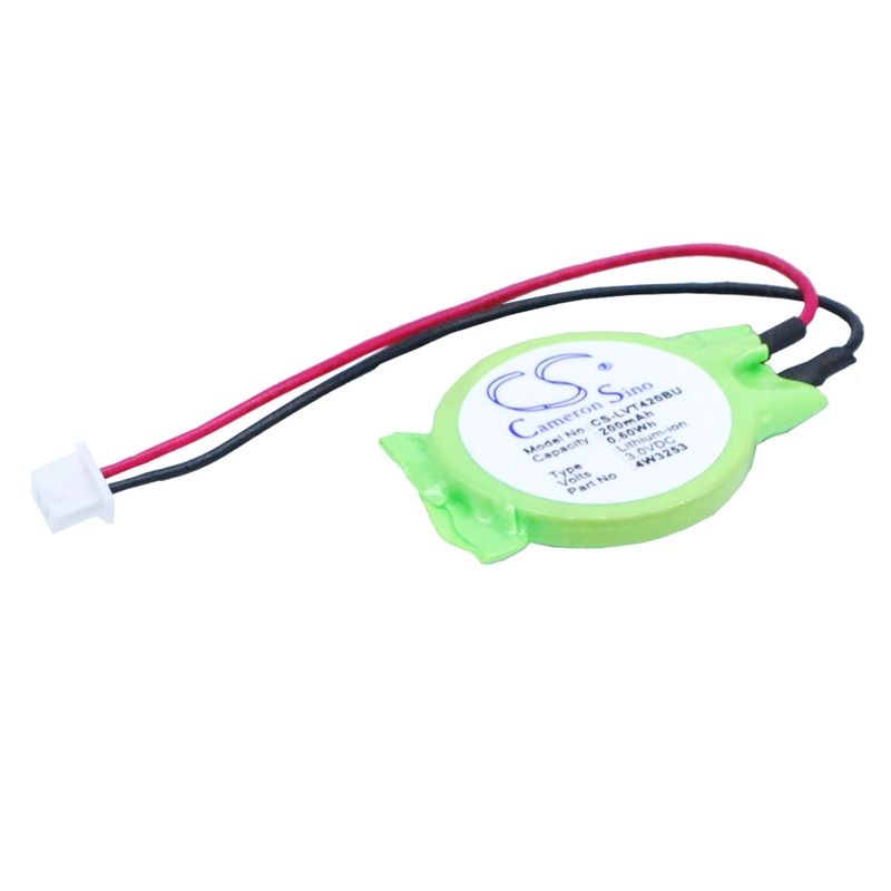 Li-ion Battery Fits Lenovo, Thinkpad T400, Thinkpad T400s, Thinkpad T410 3.0v, 200mah CMOS / BackUp Cameron Sino Technology Limited