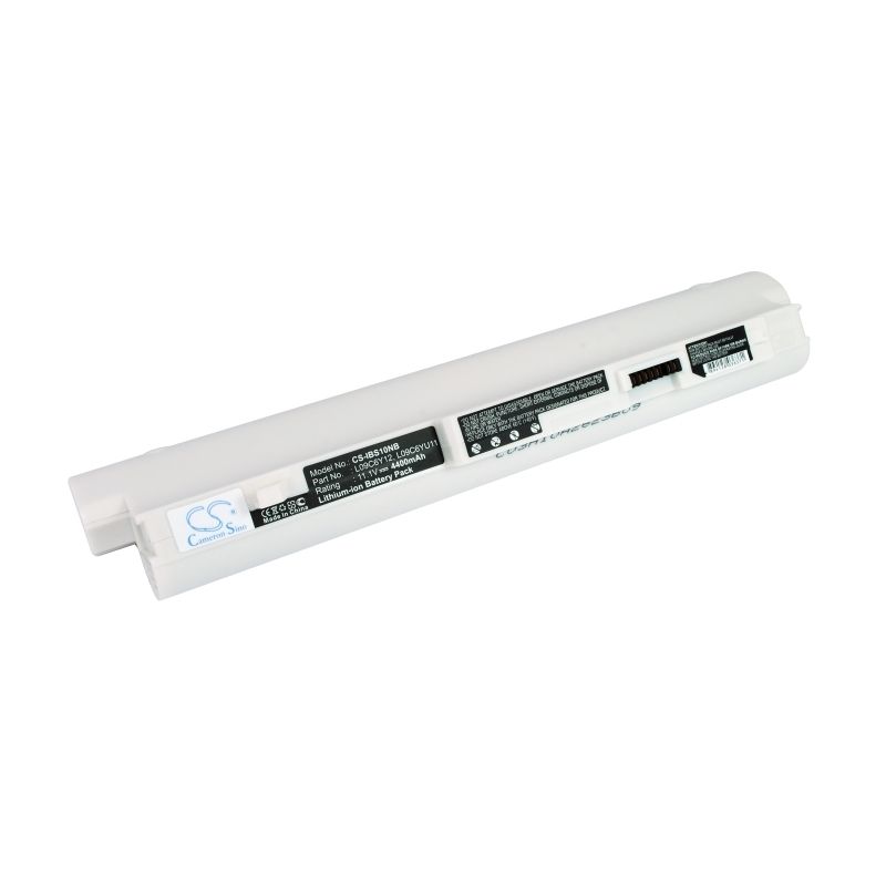 White 11.1V 4400mAh Lenovo, ideapad S10-2, ideapad S10-2 20027, ideapad S10-2 2957 Replacement Battery Notebook & Laptop Cameron Sino Technology Limited