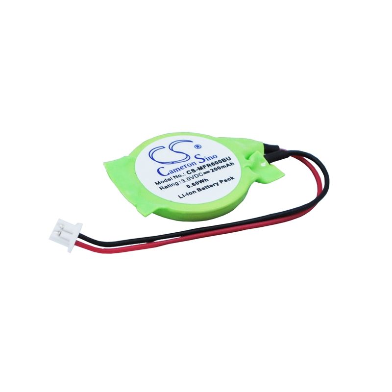Li-ion Battery fits Symbol, Fr6000 3.0V, 200mAh CMOS / BackUp Cameron Sino Technology Limited