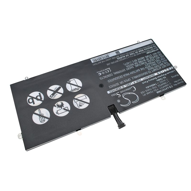 Li-polymer Battery Fits Lenovo, Yoga 2 Pro 13.3", Yoga 2 Pro Ultrabook, Yoga 2 Pro-13 59-382893 7.4v, 7400mah Notebook & Laptop Cameron Sino Technology Limited