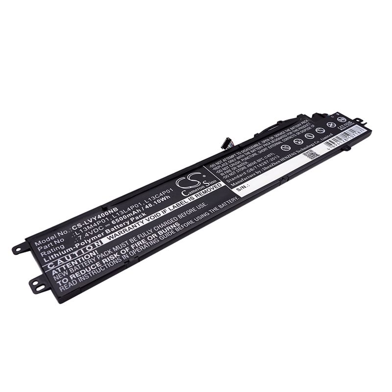 Li-polymer Battery Fits Lenovo, Erazer Y40, Erazer Y40-70, Erazer Y40-70at-ifi 7.4v, 6500mah Notebook & Laptop Cameron Sino Technology Limited