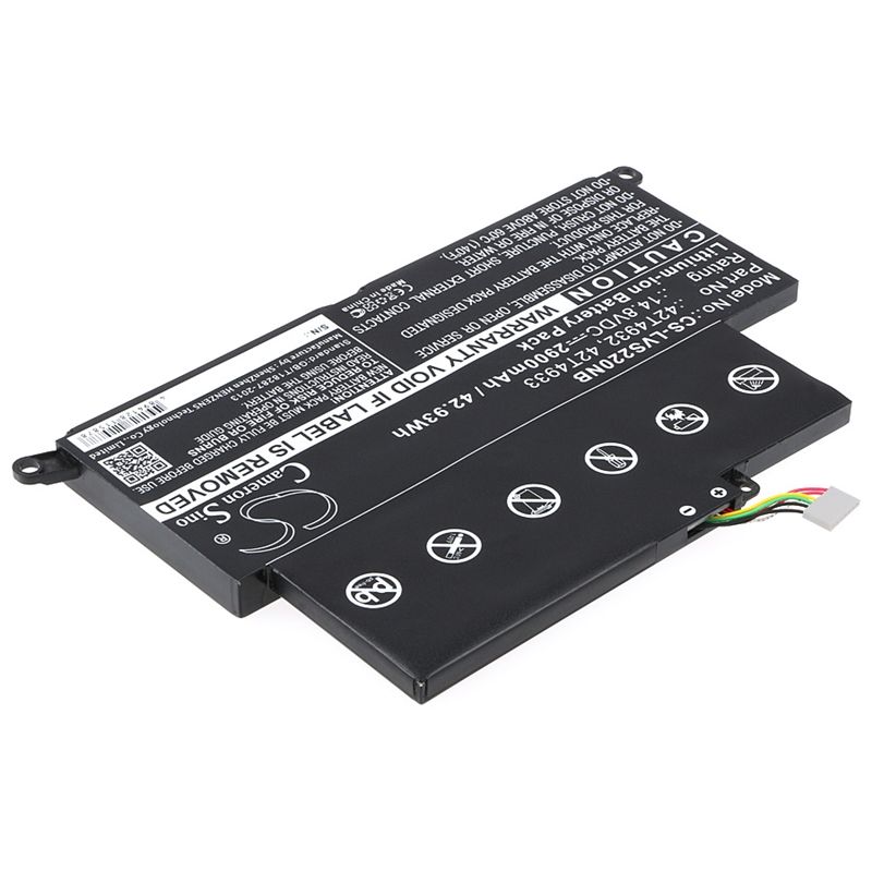 Li-ion Battery fits Lenovo, thinkpad Edge E220s 14.8V, 2900mAh Notebook & Laptop Cameron Sino Technology Limited