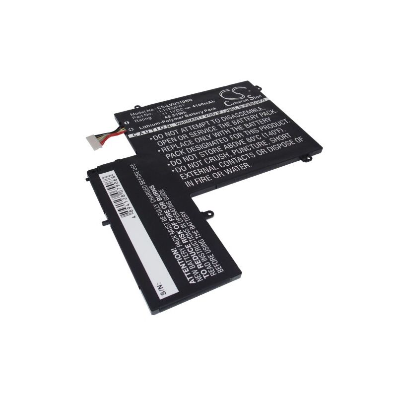 Li-Polymer Battery fits Lenovo, ideapad U310, ideapad U310 4375, ideapad U310 4375 43752cu 11.1V, 4100mAh Notebook & Laptop Cameron Sino Technology Limited