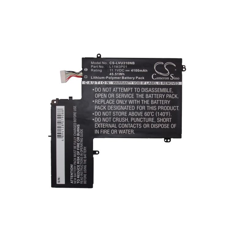 Li-Polymer Battery fits Lenovo, ideapad U310, ideapad U310 4375, ideapad U310 4375 43752cu 11.1V, 4100mAh Notebook & Laptop Cameron Sino Technology Limited