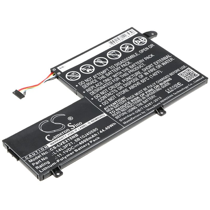 Li-Polymer Battery fits Lenovo, edge 2 (2-1580), edge 2 15, edge 2 1580 11.1V, 4000mAh Notebook & Laptop Cameron Sino Technology Limited