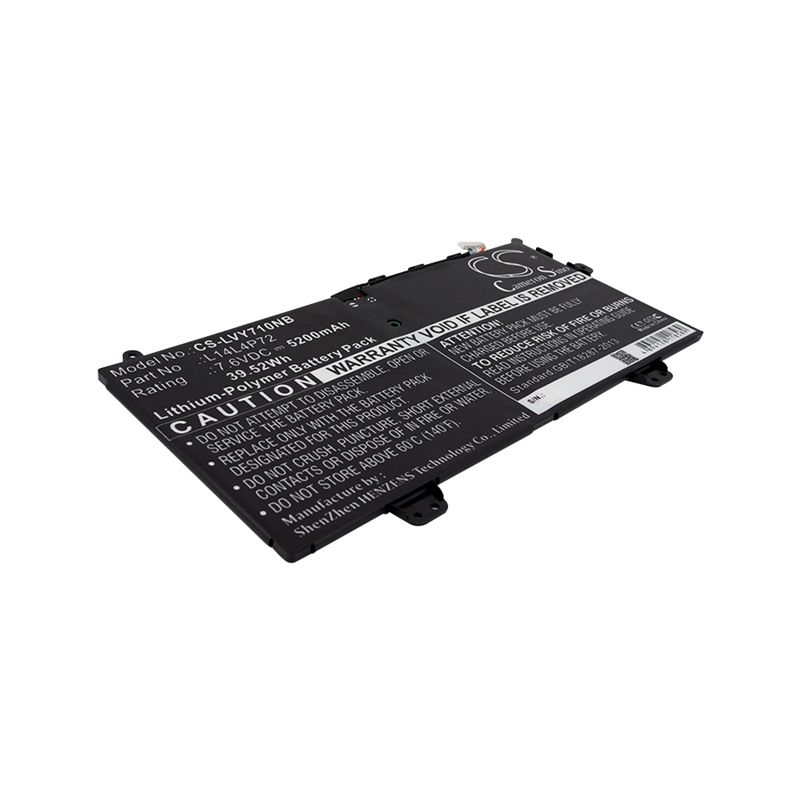 Li-Polymer Battery fits Lenovo, yoga 700 7.6V, 5200mAh Notebook & Laptop Cameron Sino Technology Limited