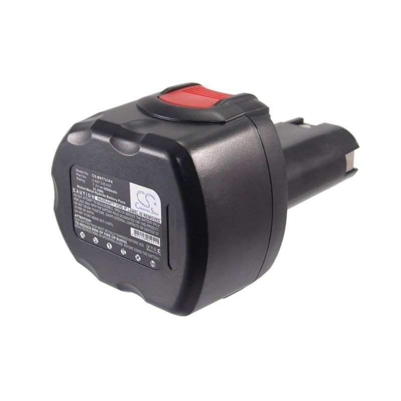 Ni-MH Battery fits Bosch, Gsr 7.2-1, Gsr7.2-1, Gsr7.2-2 7.2V, 3000mAh Power Tools Cameron Sino Technology Limited