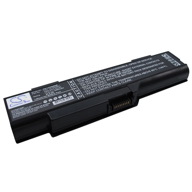 Li-ion Battery fits Lenovo, 3000 G400, 3000 G400 14001, 3000 G400 2048 10.8V, 4400mAh Notebook & Laptop Cameron Sino Technology Limited