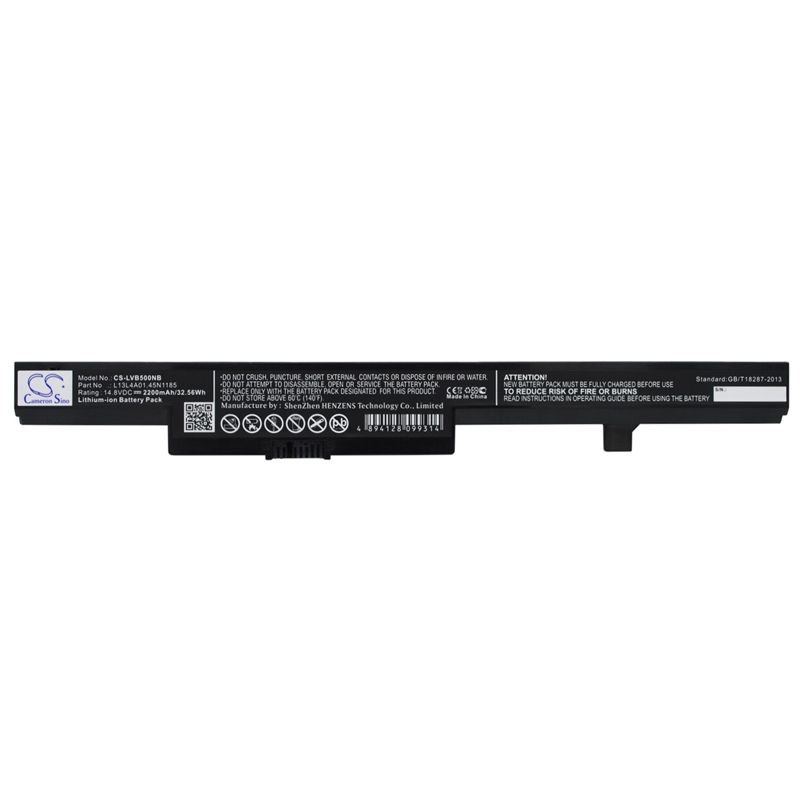 Li-ion Battery Fits Lenovo, B40, B40-30, B40-45 14.8v, 2200mah Notebook & Laptop Cameron Sino Technology Limited