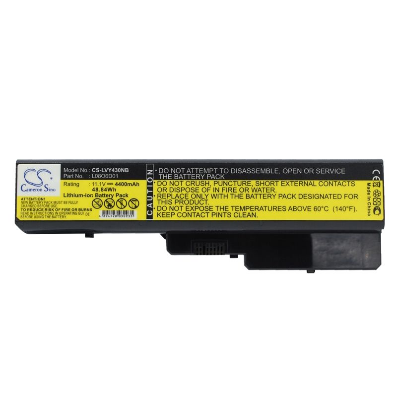 Li-ion Battery fits Lenovo, ideapad V450a-tfo, ideapad V430, ideapad V430a 11.1V, 4400mAh Notebook & Laptop Cameron Sino Technology Limited