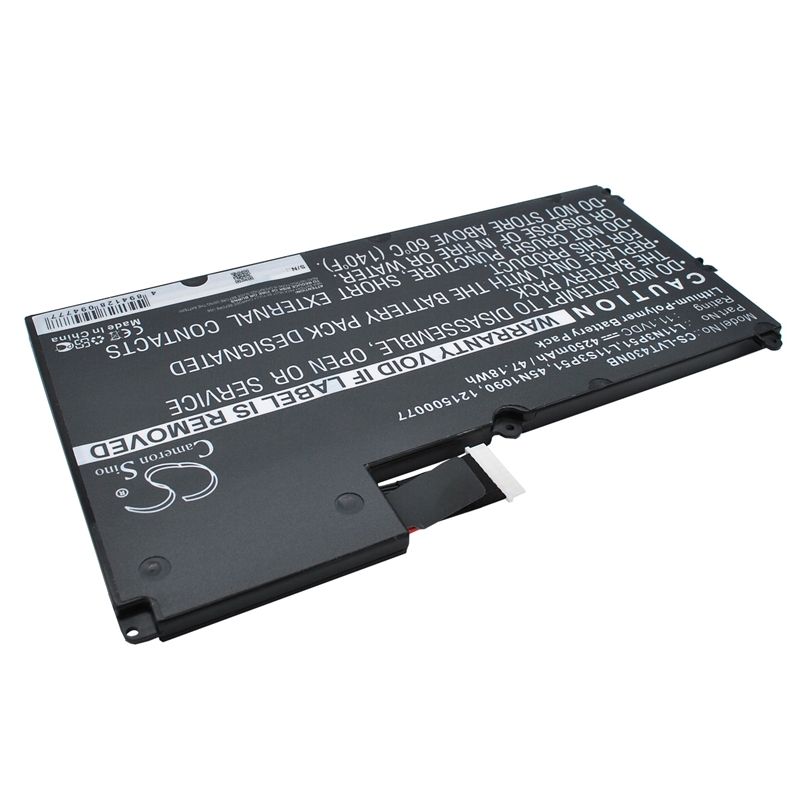 Li-polymer Battery Fits Lenovo, Thinkpad T430u 11.1v, 4250mah Notebook & Laptop Cameron Sino Technology Limited
