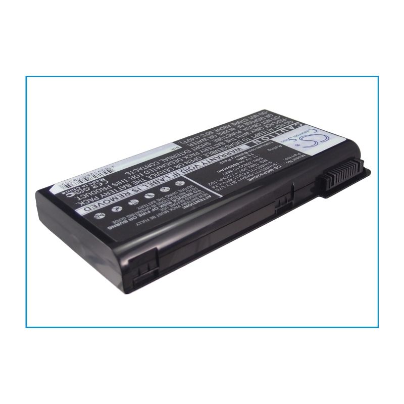 Li-ion Battery Fits Msi, A5000, A6005, A7200 11.1v, 6600mah Notebook & Laptop Cameron Sino Technology Limited