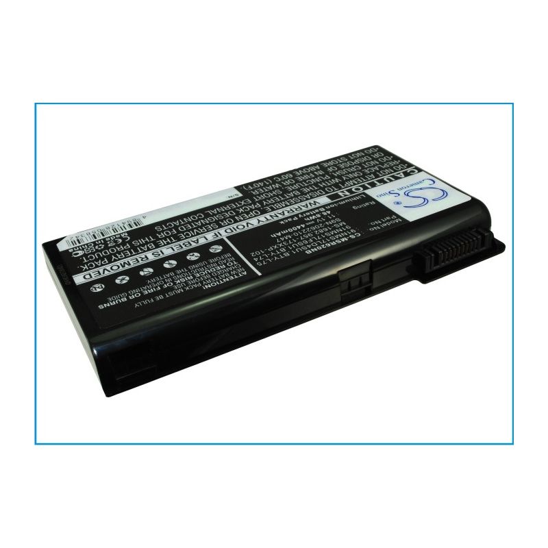 Li-ion Battery Fits Msi, A5000, A6005, A7200 11.1v, 4400mah Notebook & Laptop Cameron Sino Technology Limited