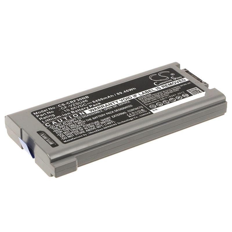 Li-ion Battery fits Panasonic, toughbook Cf-30, toughbook Cf-31, toughbook Cf-53 10.65V, 8400mAh Notebook & Laptop Cameron Sino Technology Limited