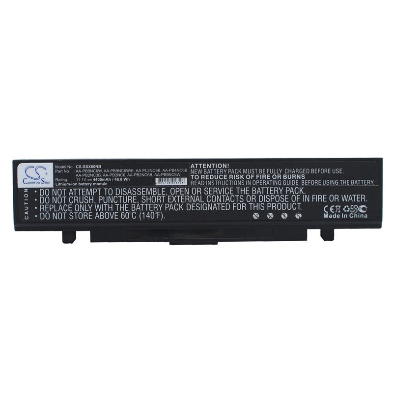 Li-ion Battery fits Samsung, m60 Aura T5450 Chartiz, m60 Aura T7500 Calipa, m60 Aura T7500 Cruza 11.1V, 4400mAh Notebook & Laptop Cameron Sino Technology Limited