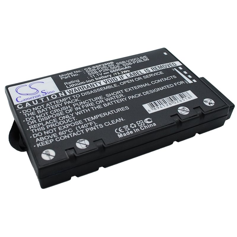 Li-ion Battery Fits Samsung, P28 Cxvm 340, P28 Xtm 1500c Ii, P28 Xtm 1600 11.1v, 6600mah Notebook & Laptop Cameron Sino Technology Limited