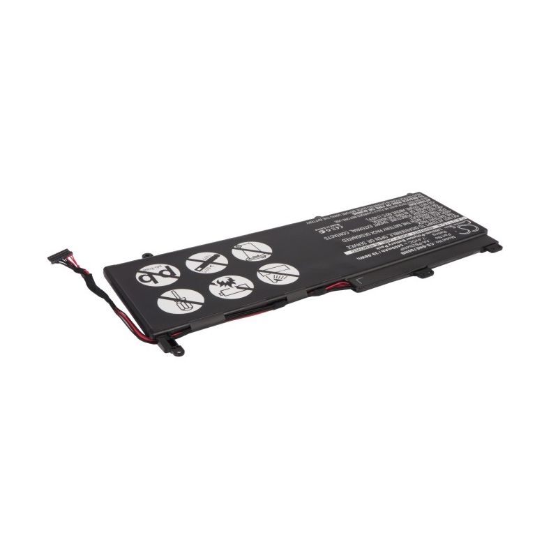 Li-Polymer Battery fits Samsung, 700t, series 7, slate Series 7 7.4V, 5400mAh Notebook & Laptop Cameron Sino Technology Limited