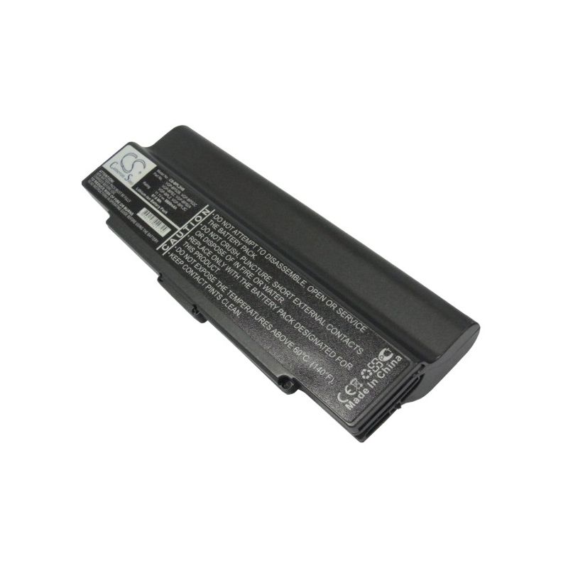 Li-ion Battery fits Sony, sony Vaio Vgn-s52b/ S, vaio Pcg-6c1n, vaio Vgc-la38c 11.1V, 8800mAh Notebook & Laptop Cameron Sino Technology Limited