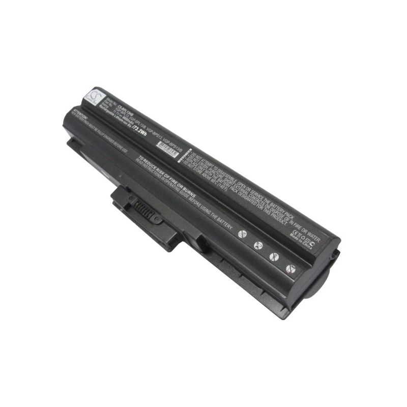 Li-ion Battery fits Sony, vaio, vaio Vgn-aw230j/h, vaio Vgn-aw235j/b 11.1V, 6600mAh Computer Cameron Sino Technology Limited