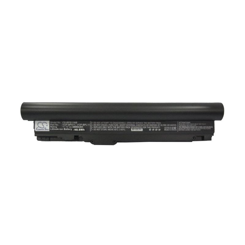 Li-ion Battery fits Sony, vaio Vgn-tz11mn/n, vaio Vgn-tz11vn/x, vaio Vgn-tz11xn/b 11.1V, 4400mAh Computer Cameron Sino Technology Limited (Suspended)