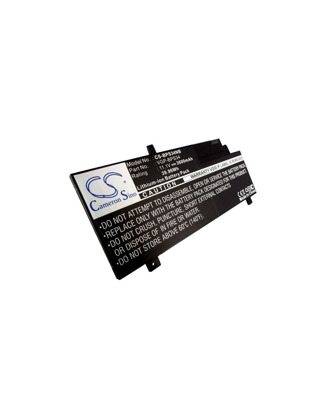 Li-ion Battery Fits Sony, F15a16, F15a16sc, Svf15a13cw 11.1v, 3600mah Notebook & Laptop Cameron Sino Technology Limited