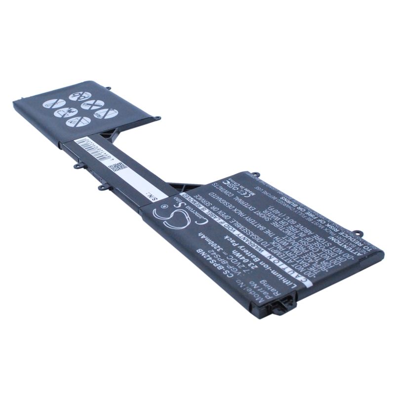 Li-ion Battery fits Sony, svf11n14scp, svf11n15scp, svf11n18cw 7.20V, 3200mAh Notebook & Laptop Cameron Sino Technology Limited