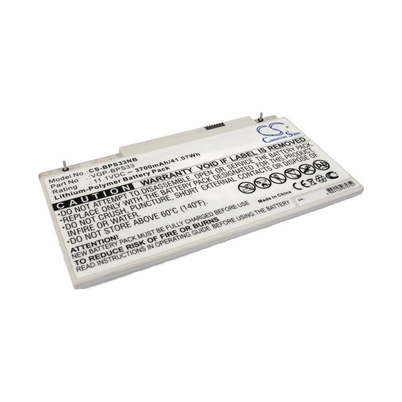 Li-Polymer Battery fits Sony, svt-14, svt-14 Touchscreen Ultrabooks, svt-14118cc 11.1V, 3700mAh Notebook & Laptop Cameron Sino Technology Limited