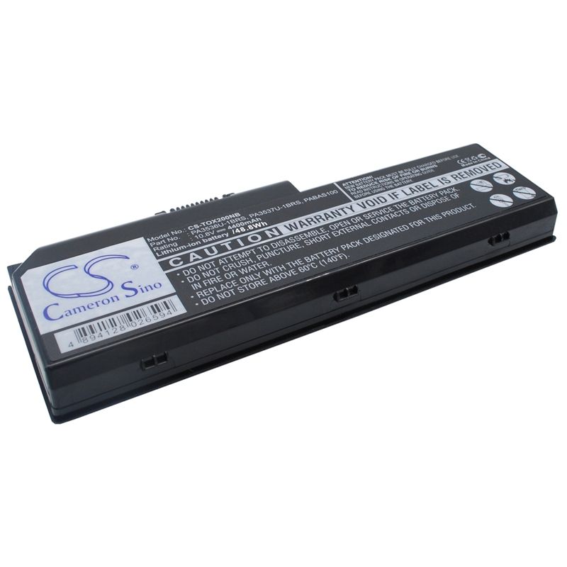 Li-ion Battery fits Toshiba, equium P200, equium P200-178, equium P200-1ed 10.8V, 4400mAh Notebook & Laptop Cameron Sino Technology Limited