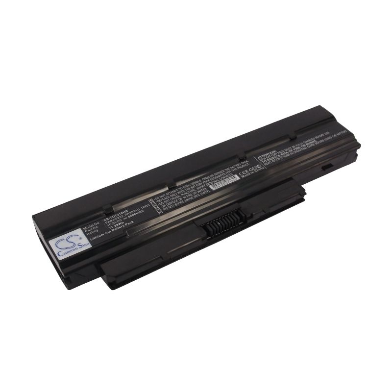 Li-ion Battery fits Toshiba, dynabook Mx/34, dynabook Mx/34mbl, dynabook Mx/34mrd 10.8V, 6600mAh Computer Cameron Sino Technology Limited (Suspended)