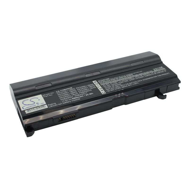 Li-ion Battery fits Toshiba, dynabook Cx/45a, dynabook Cx/47a, dynabook Cx/855ls 10.8V, 8800mAh Notebook & Laptop Cameron Sino Technology Limited