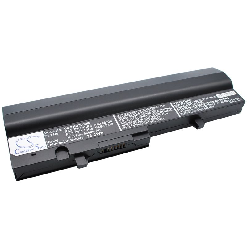 Li-ion Battery fits Toshiba, satellite N302, satellite Nb300, satellite Nb305 10.8V, 6600mAh Notebook & Laptop Cameron Sino Technology Limited