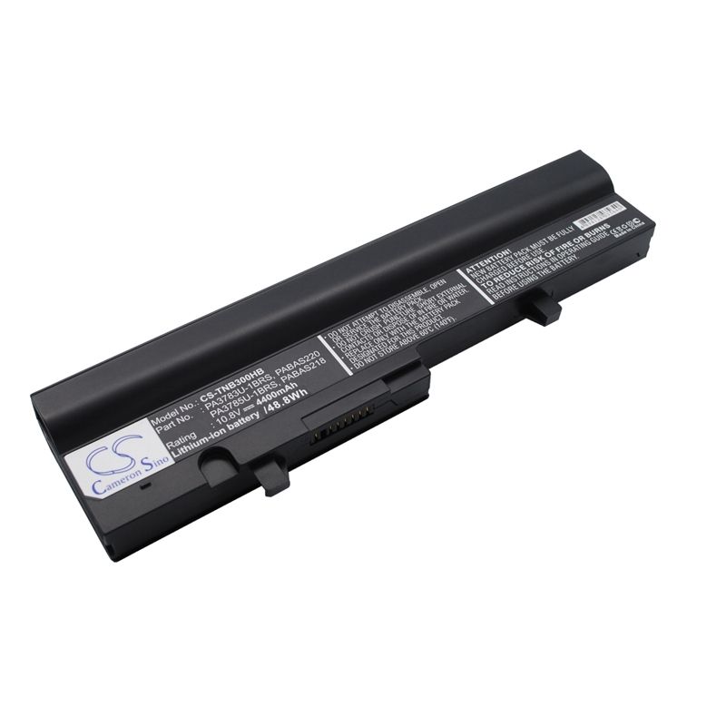 Li-ion Battery fits Toshiba, satellite N302, satellite Nb300, satellite Nb305 10.8V, 4400mAh Notebook & Laptop Cameron Sino Technology Limited