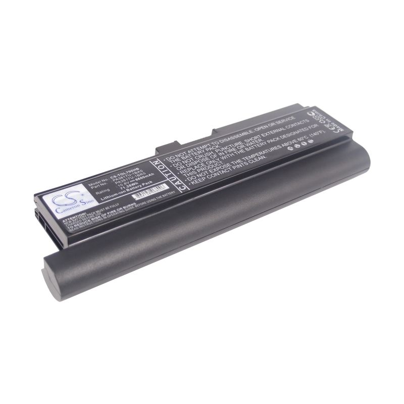 Li-ion Battery fits Toshiba, ? Satellite L700d, satellite L700, satellite L700d 10.8V, 6600mAh Notebook & Laptop Cameron Sino Technology Limited