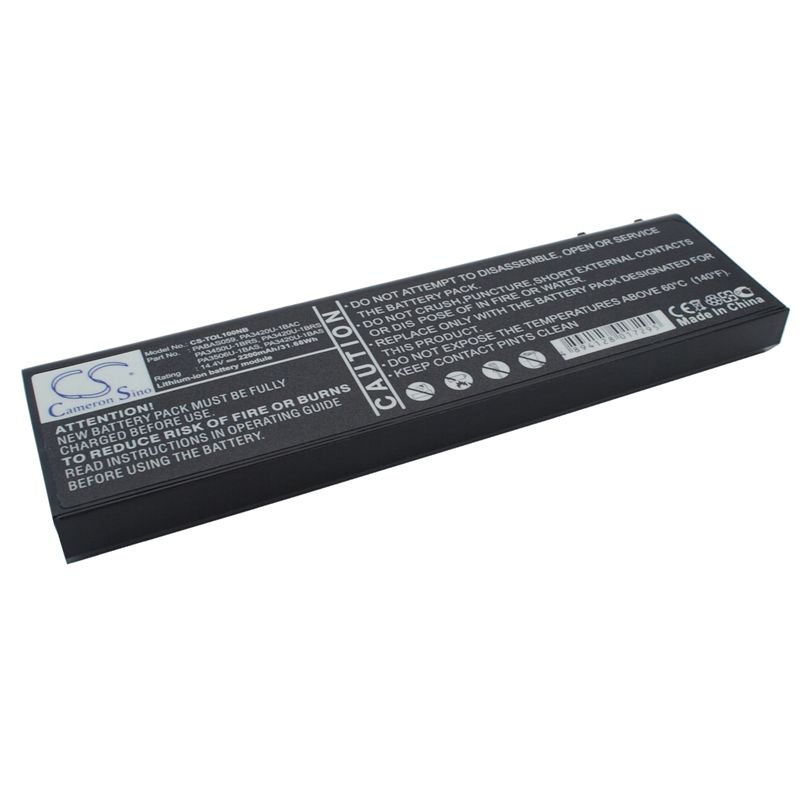 Li-ion Battery fits Toshiba, equium L100-186, equium L20-197, equium L20-198 14.4V, 2200mAh Notebook & Laptop Cameron Sino Technology Limited