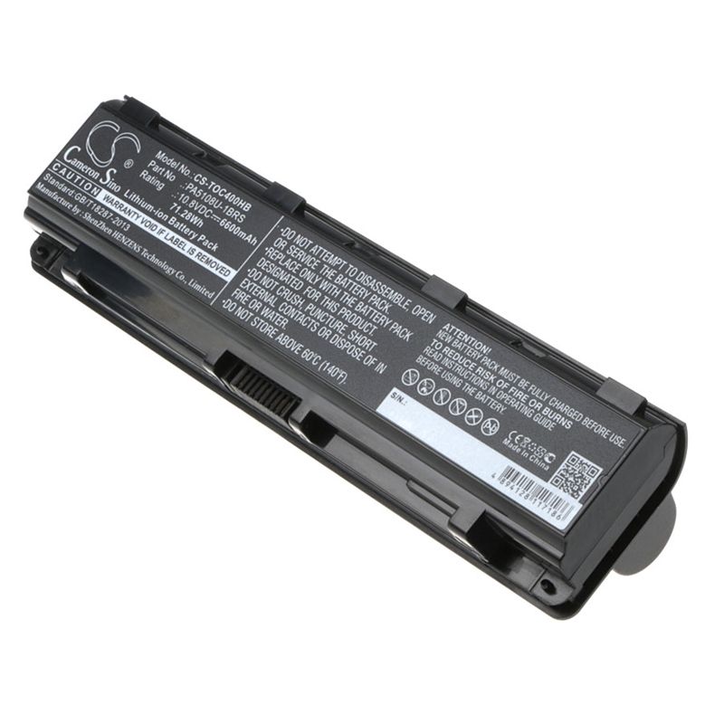 Li-ion Battery Fits Toshiba, Satellite C40-ad05b1, Satellite C40-as20w1, Satellite C40-as22w1 10.8v, 6600mah Computer Cameron Sino Technology Limited