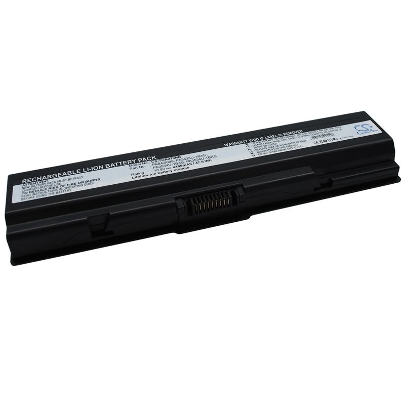 Li-ion Battery Fits Toshiba, Dynabook Ax/52, Dynabook Ax/52e, Dynabook Ax/52f 10.8v, 4400mah Notebook & Laptop Cameron Sino Technology Limited