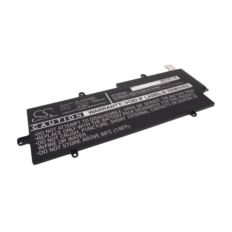 Li-polymer Battery Fits Toshiba, Portege Z830, Portege Z830 Ultrabook, Portege Z830-10p 14.8v, 3000mah Notebook & Laptop Cameron Sino Technology Limited