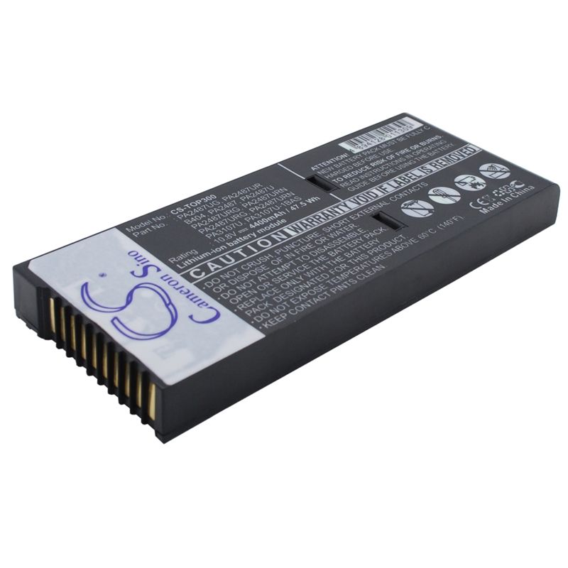 Li-ion Battery Fits Toshiba, Dynabook Satellite 1800, Dynabook Satellite 1850, Dynabook Satellite 1860 10.8v, 4400mah Computer Cameron Sino Technology Limited