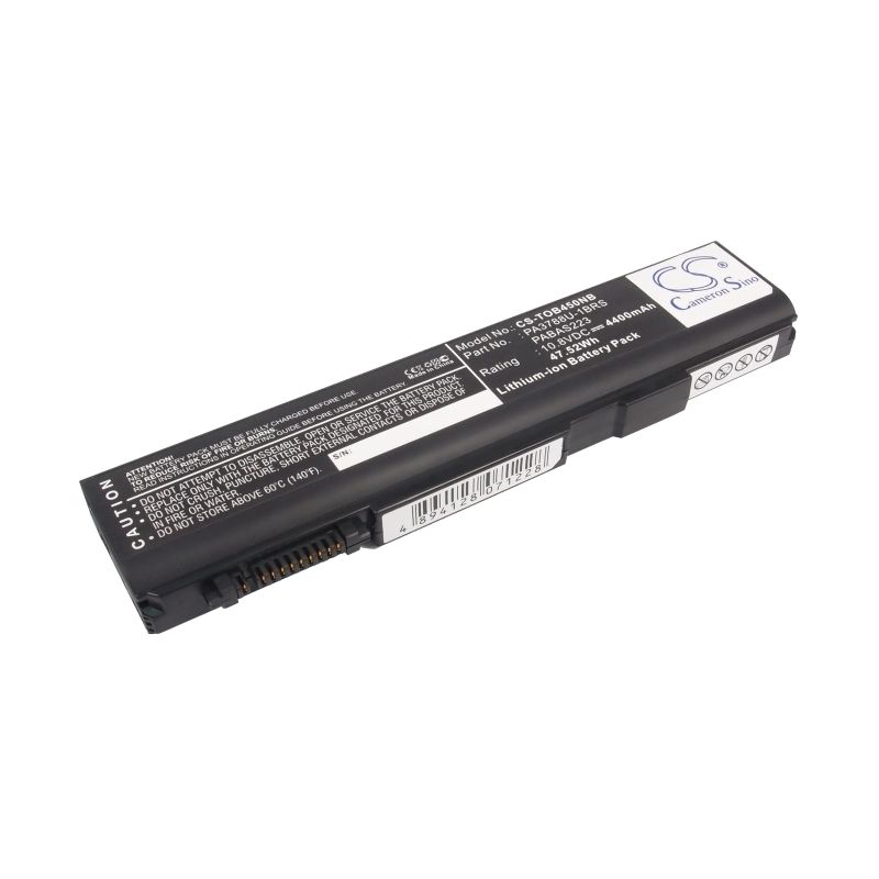 Li-ion Battery fits Toshiba, dynabook Satellite B450/b, dynabook Satellite B451, dynabook Satellite B451/d 10.8V, 4400mAh Notebook & Laptop Cameron Sino Technology Limited