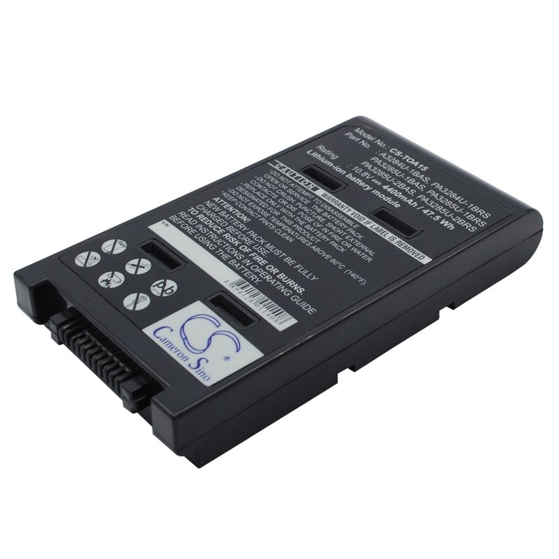 Li-ion Battery fits Toshiba, dynabook Satellite J60 146c/5, dynabook Satellite J60 146c/5x, dynabook Satellite J60 166d/5 10.8V, Notebook & Laptop Cameron Sino Technology Limited
