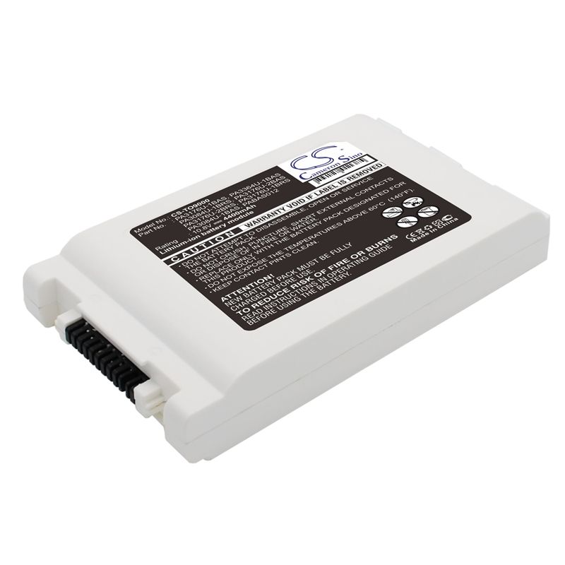 Li-ion Battery fits Toshiba, dynabook Ss M3, dynabook Ss4000, portege 4000 10.8V, 4400mAh Computer Cameron Sino Technology Limited (Suspended)