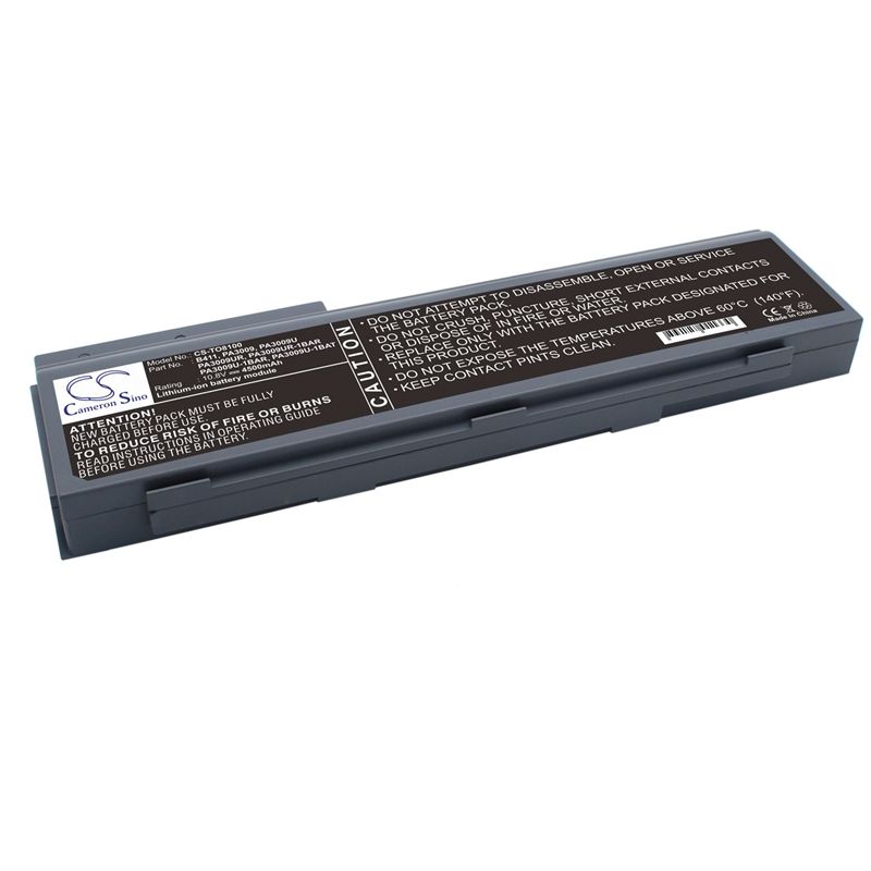 Li-ion Battery fits Toshiba, tecra 8100, tecra 8100a, tecra 8100b 10.8V, 4400mAh Notebook & Laptop Cameron Sino Technology Limited