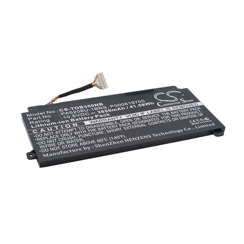 Li-Polymer Battery fits Toshiba, cb35-a3120, cb35-b3330, cb35-b3340 10.8V, 3850mAh Notebook & Laptop Cameron Sino Technology Limited