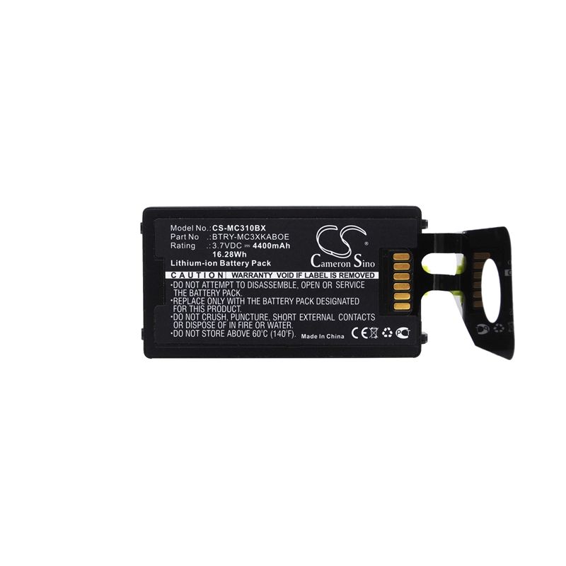 Li-ion Battery Fits Symbol, Mc3100, Mc3190, Mc3190g 3.7v, 4400mah Barcode Scanner Cameron Sino Technology Limited