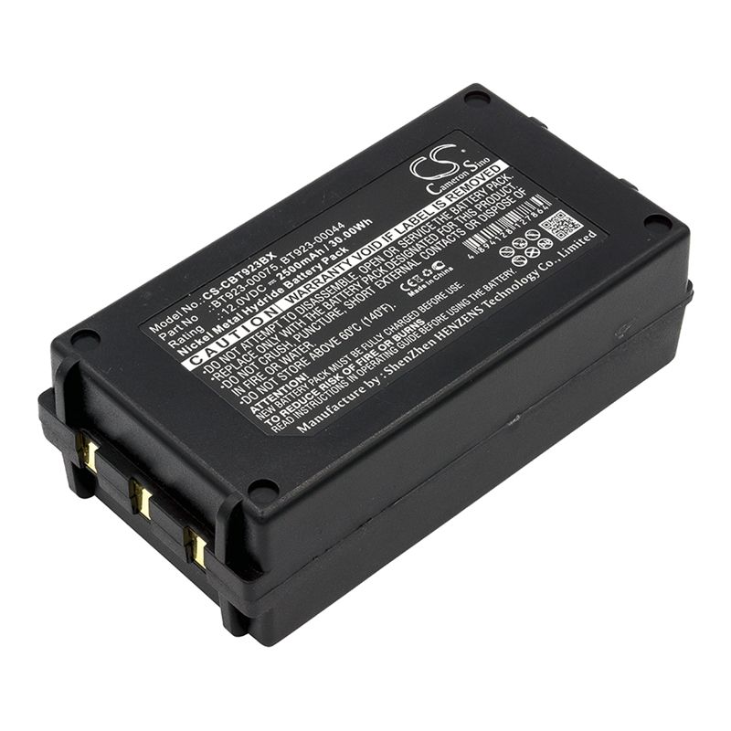 Ni-MH Battery fits Cattron Theimeg, Easy U. Mini, Th-ec 30 U. 40, Th-ec/lo 12.0V, 2500mAh Crane Remote Control Cameron Sino Technology Limited