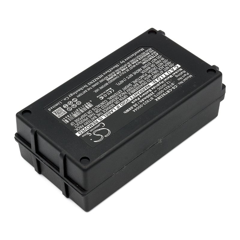 Ni-MH Battery fits Cattron Theimeg, Easy U. Mini, Th-ec 30 U. 40, Th-ec/lo 12.0V, 2500mAh Crane Remote Control Cameron Sino Technology Limited