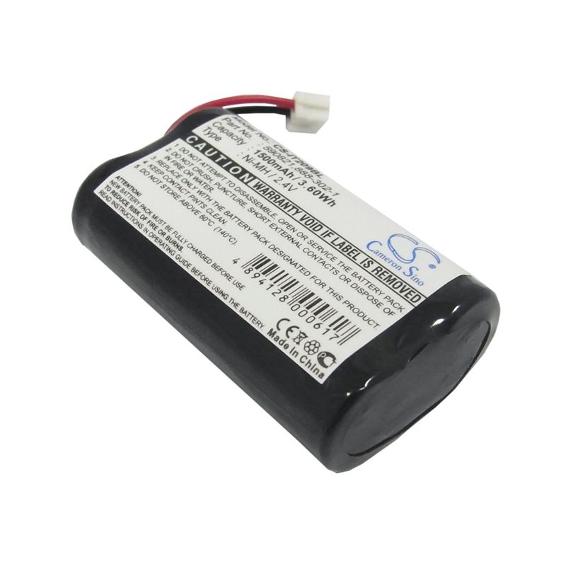 Ni-MH Battery fits Intermec, Trakker T2090 2.4V, 1500mAh Barcode Scanner Cameron Sino Technology Limited