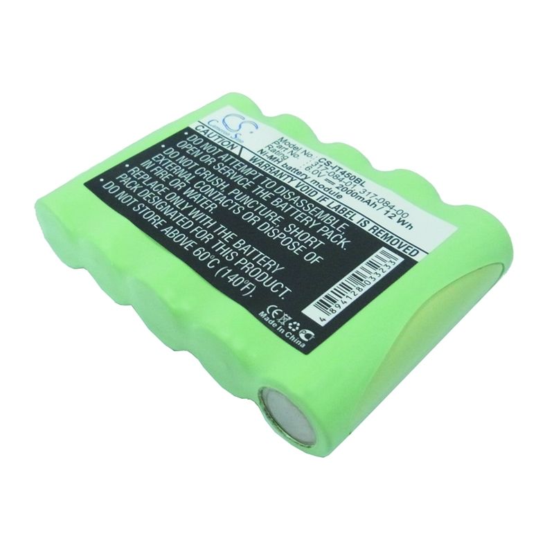 Ni-MH Battery fits Intermec, Pen Key 4000, Pen Key 4500, Pen Key 5000 6.0V, 2000mAh Barcode Scanner Cameron Sino Technology Limited